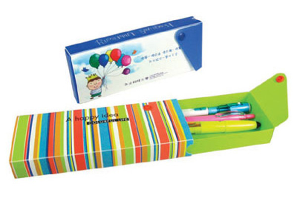 Plastic pen box HB-004